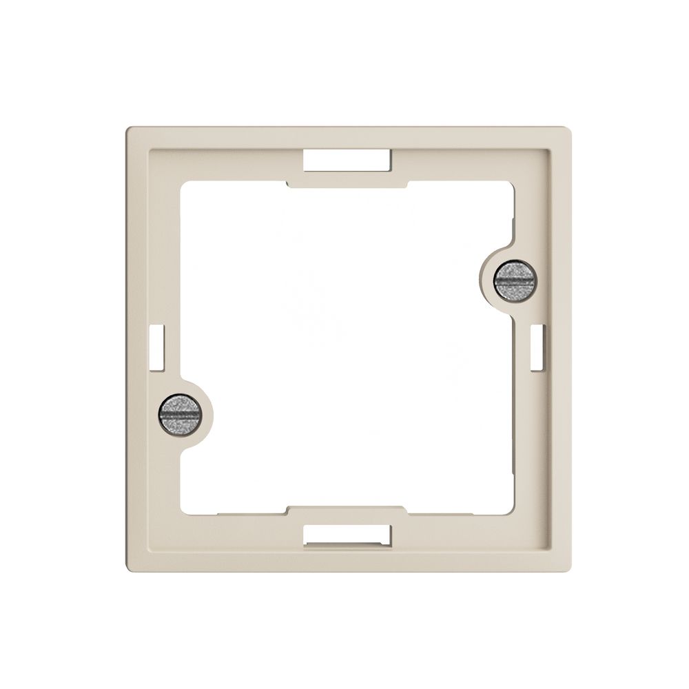 Placca frontale EDIZIOdue crema, per lampada spia piatta