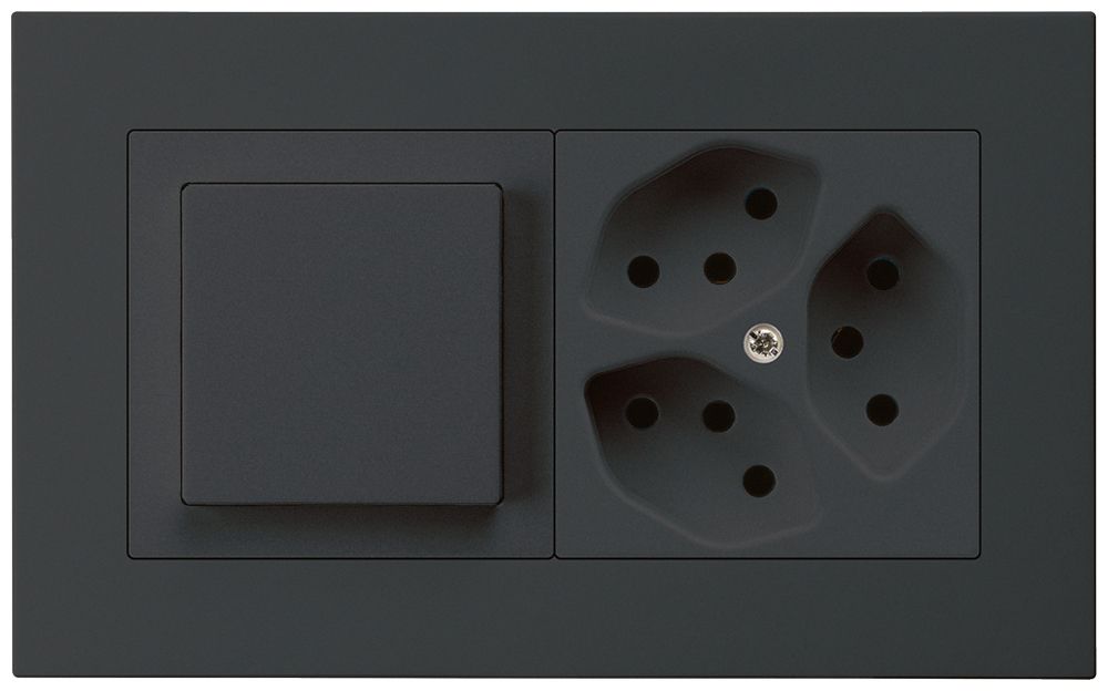 UP-Kombination kallysto.pro 3/1P+3×T13 schwarz horizontal