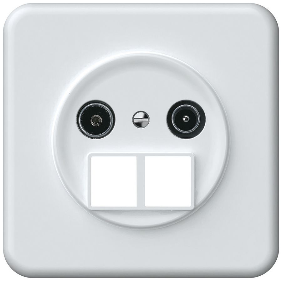 Prise multimédia ENC TV-R origin prise de passage 15dB 1.7dB blanc