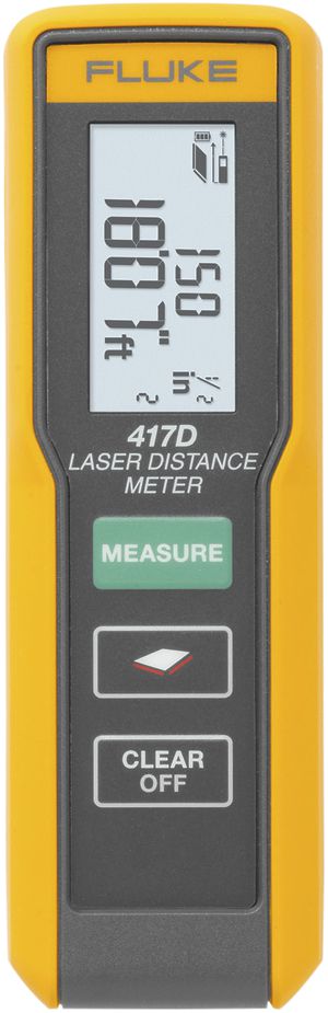 Télémètre Laser Fluke 417D jaune/gris