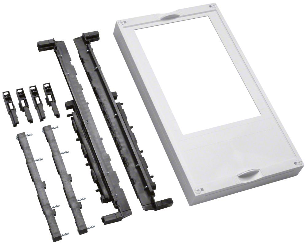 Kit Hager univers N 450×250mm 1 sectionneur DIN1 sur rail collecteur horizontal