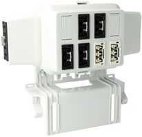 Boîtier AGRO, in: 5P no, out: chacun 2×3P no L1/L2/L3, WAGO