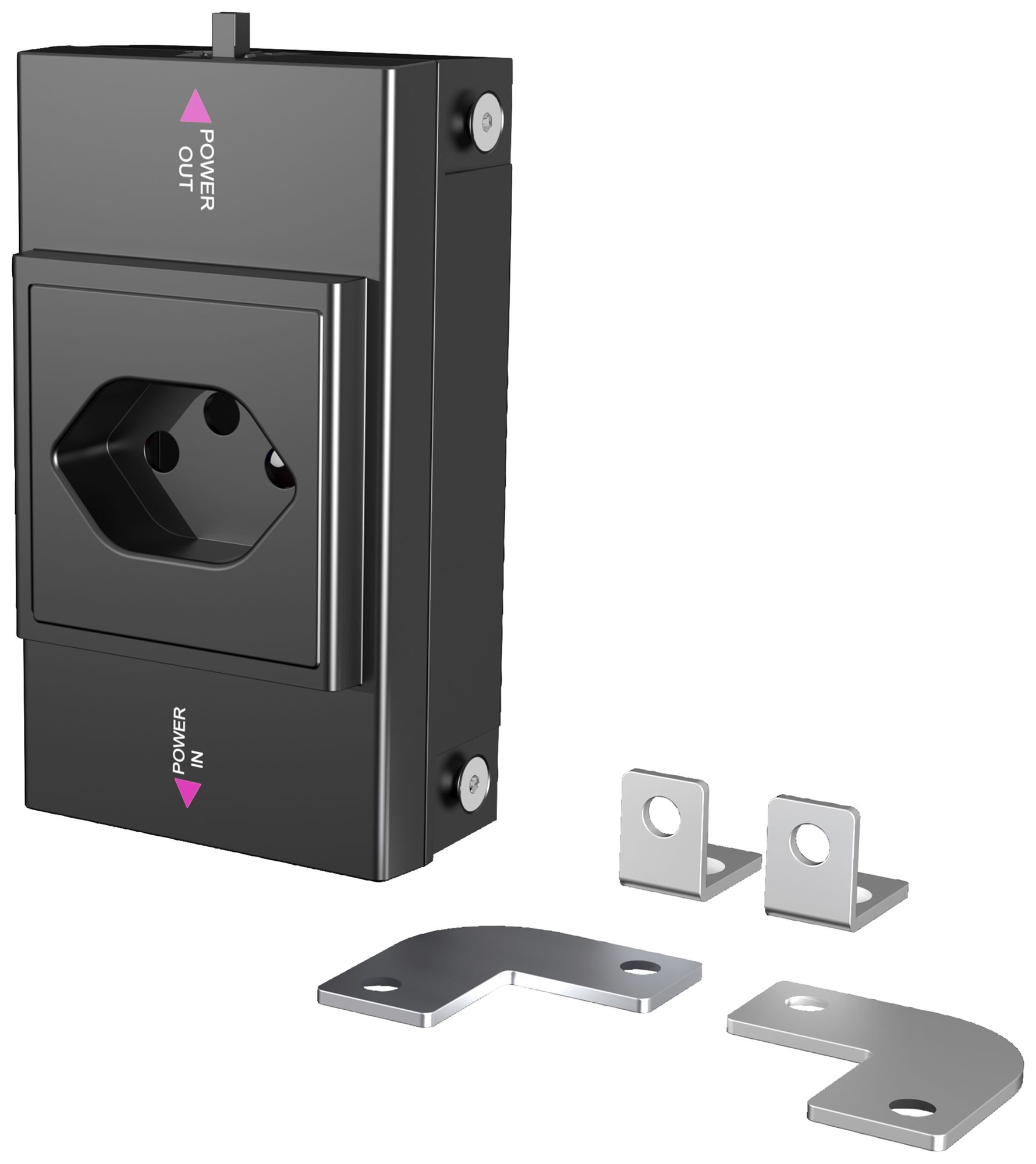 Prise multiple Rittal SZ 2500.713 pour luminaire de système LED 240VAC 1×Typ13