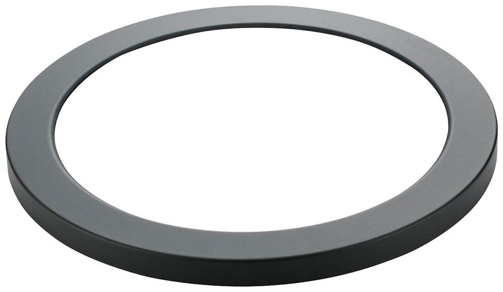Bague décorative DOTLUX, pour Downlight LED UNISIZEplus, 18W, Ø219×15mm noir mat