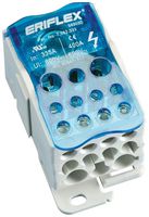 Verteilerblock ERIFLEX UD-400A 11 Anschlüsse Kupfer