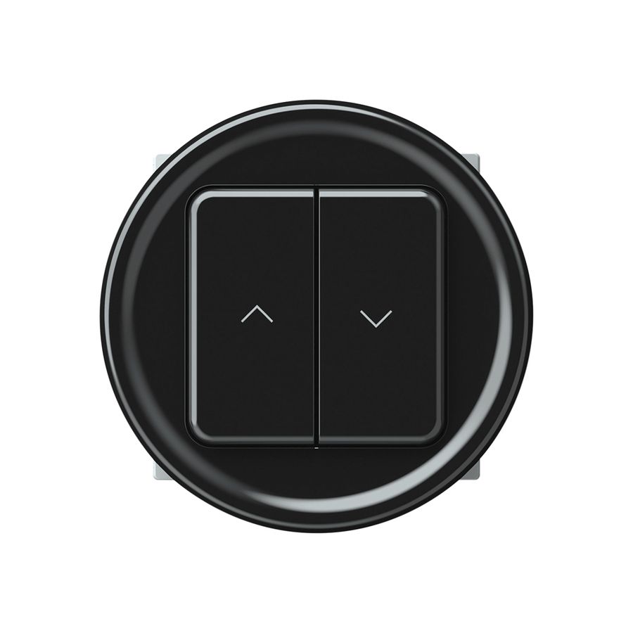 Jalousieaktor KNX origin 2×Tasten schwarz