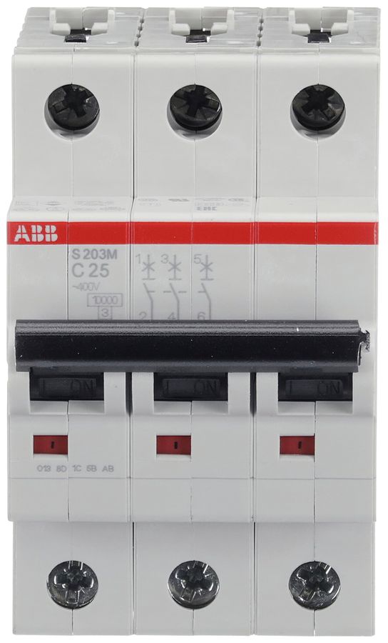 Disjoncteur ABB S203M-C25 25A C 10kA