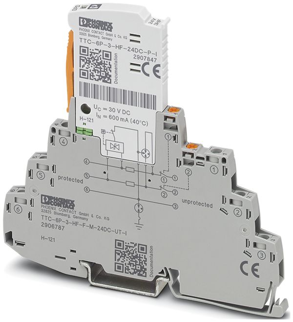 Protezione sovratensioni Phoenix Contact TTC-6P-3-HF-F-M-12DC-UT-I