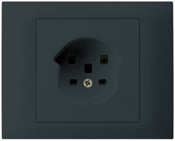 Prise INC HA kallysto type 25 avec bornes enfichables avec boîte G3 noir