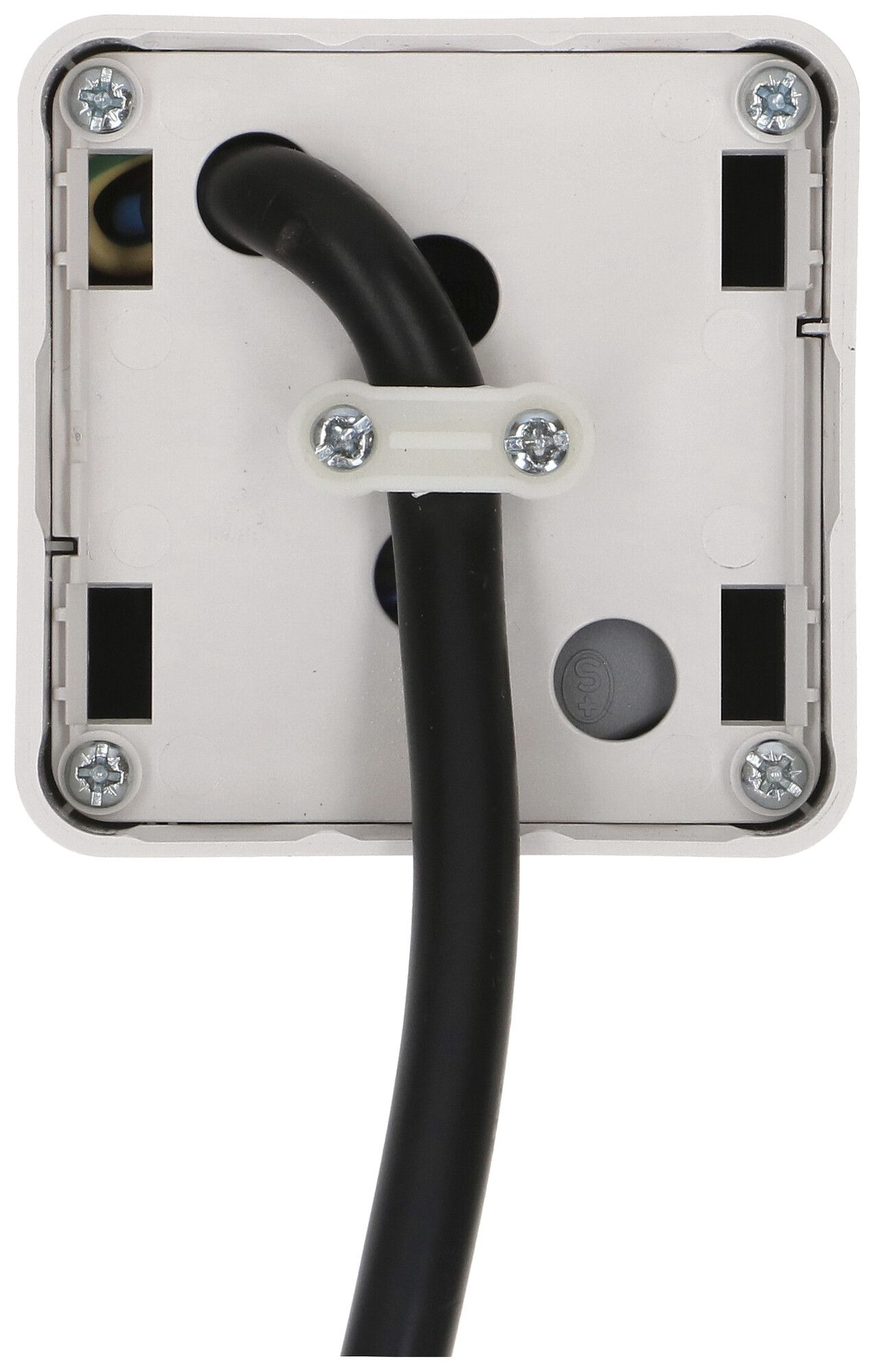 AP-Gehäuse MAX HAURI 1×1 65×65×65mm weiss