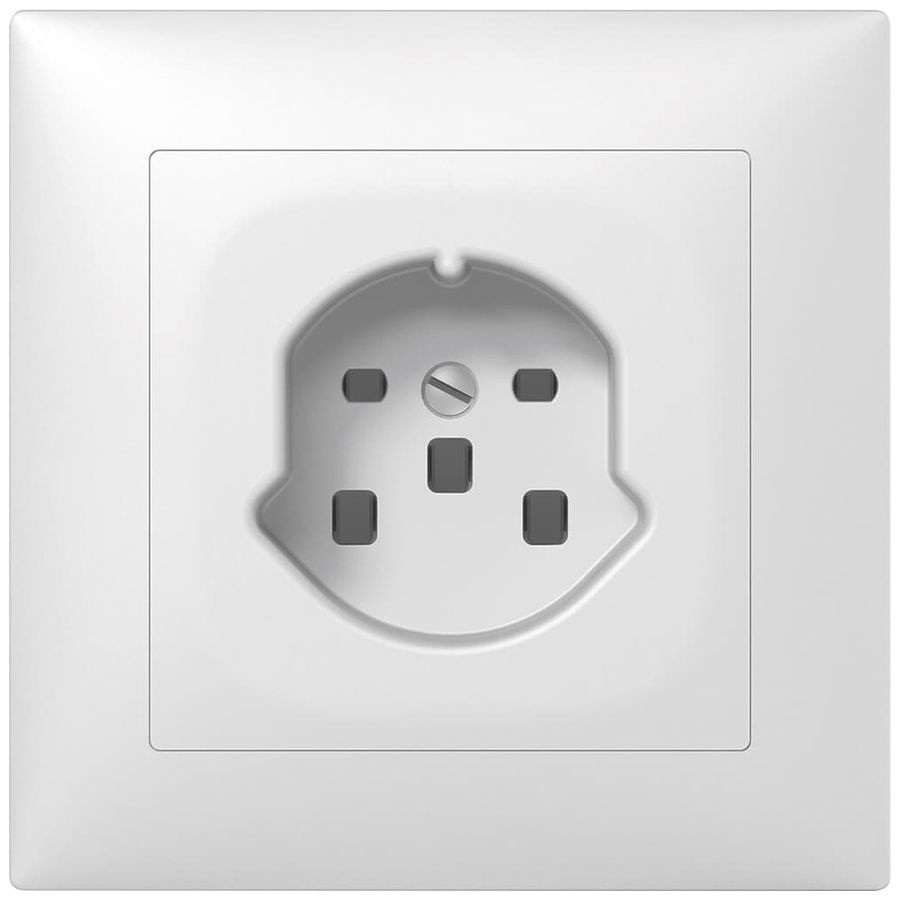 Prise ENC SIDUS B T25 blanc