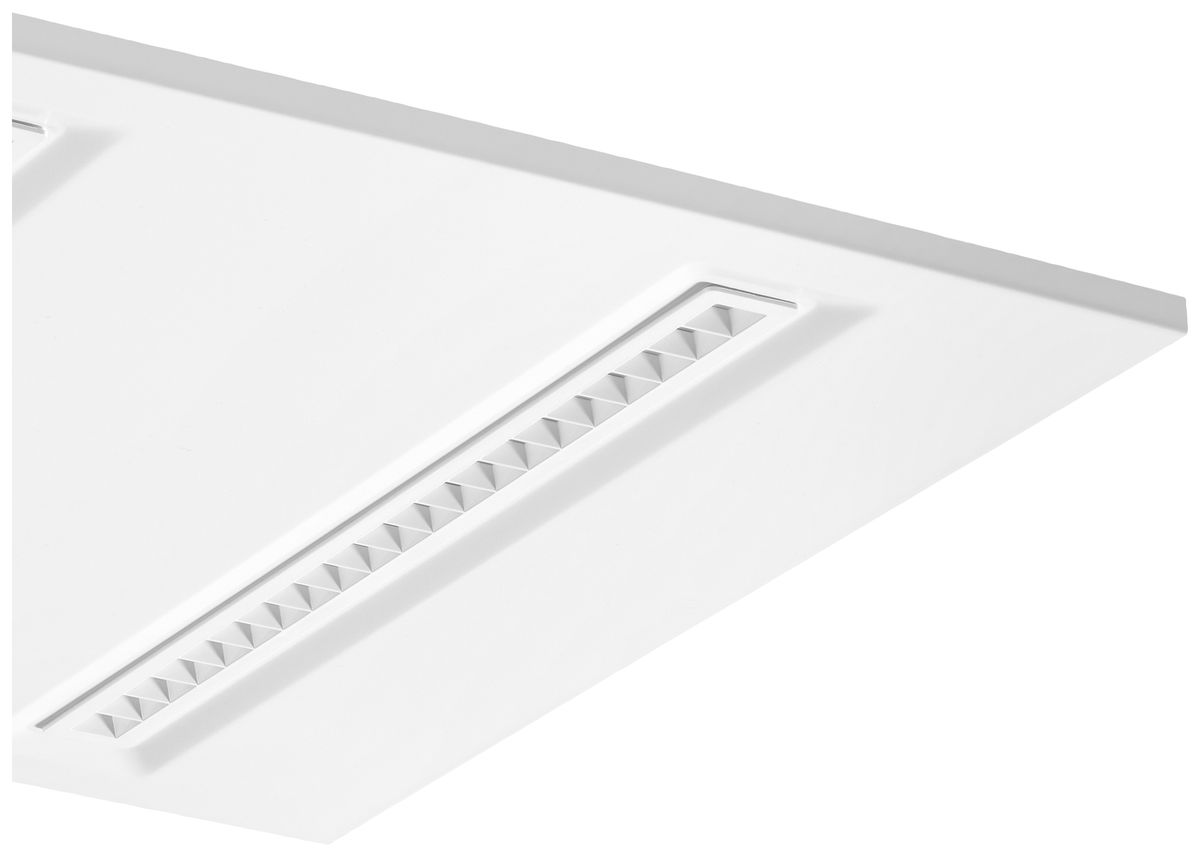 EB-LED-Deckenleuchte Sylvania OptiClip 600 26W 3300lm 840 IP40 weiss