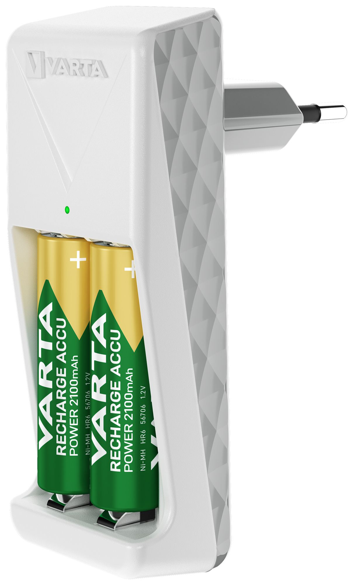 Caricabatteria VARTA Mini Charger con 2×AA 2100mAh