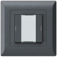 UP-Taster kallysto.line KNX 2×RGB LED s/e-link anthrazit