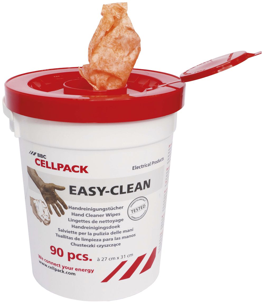Handreinigungstücher Cellpack EASY-CLEAN in Eimer à 90 Stück