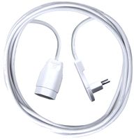 Verlängerungskabel Brennenstuhl PVC 10A 230V 3×1mm² T12/T13 flach 90° 1m ws