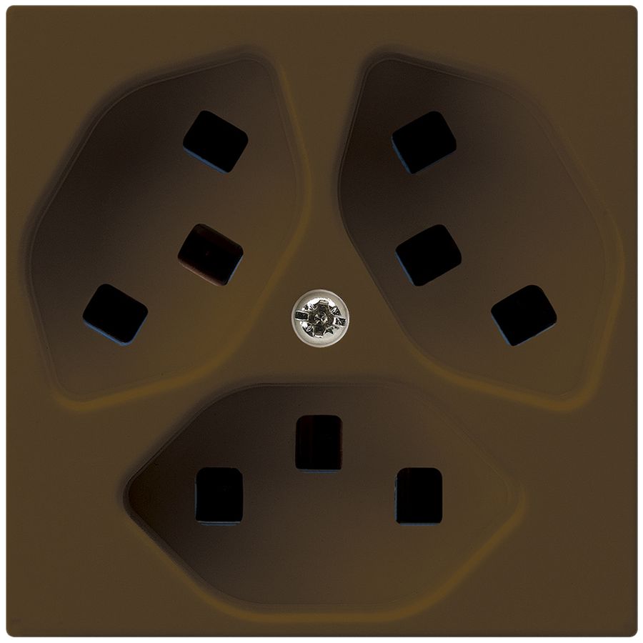 Presa Hager kallysto 3×T23 A marrone