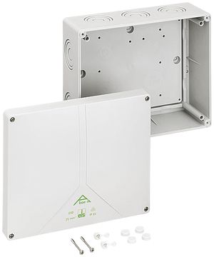 Boîte de dérivation AP Abox-i 250 vide, PC, 250×250×115mm, IP65