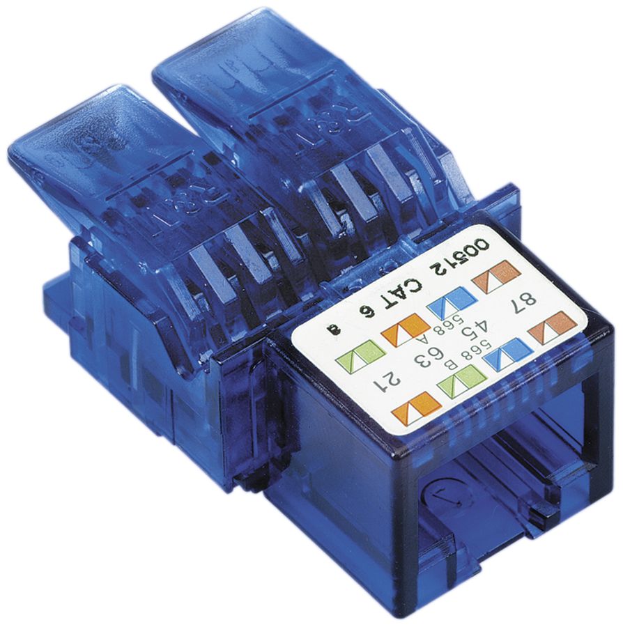 Anschlussmodul R&M freenet 1×RJ45/u Kat.6, ohne Adapterplatte