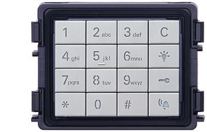 Modulo tastiera ABB-Welcome A251382K-A-04 29×71×98mm alu