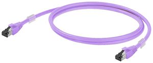 Câble patch RJ45 Weidmüller Cabinet Line cat.6A S/FTP AWG27 LSZH violet 3m