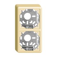 Kappe mit Grundplatte 2×39mm vanille für Kombination FX Universal