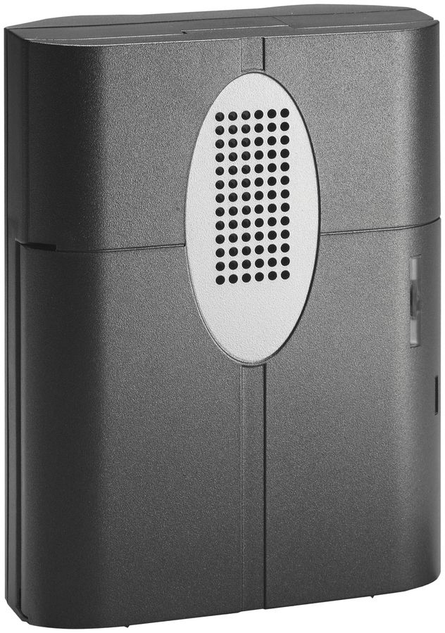 Elektronik-Gong 18 Melodien anthrazit/silber