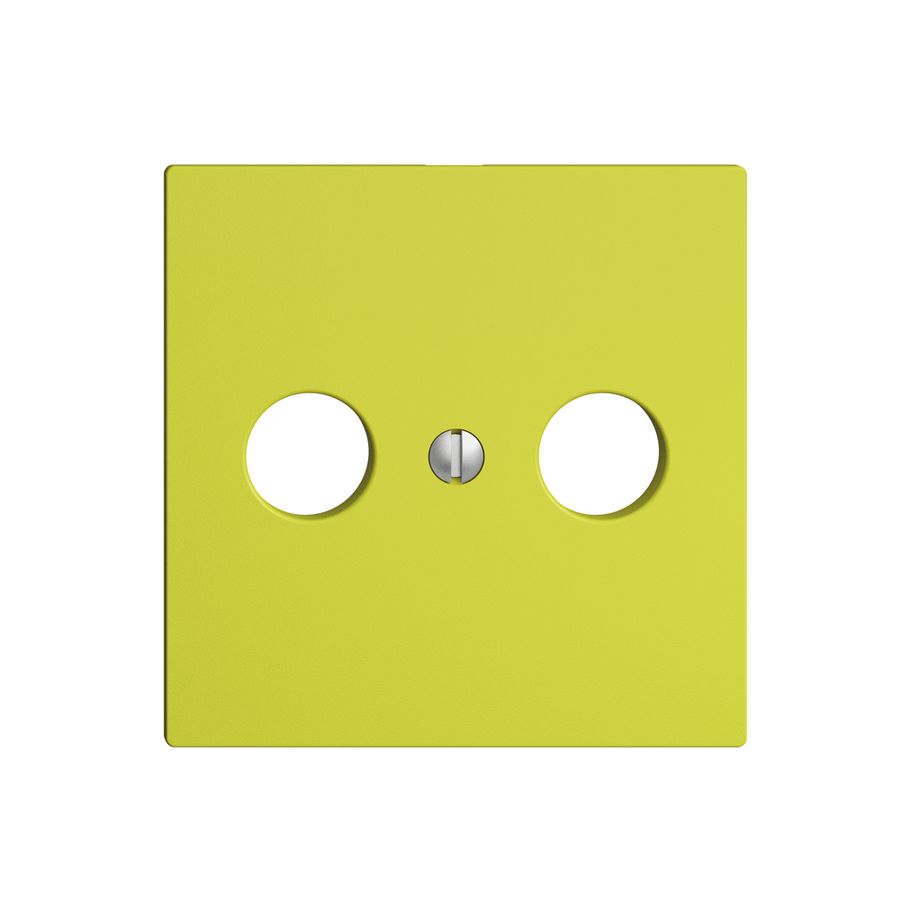 Frontplatte EDIZIOdue lemon für R/TV