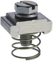 Ancoraggio Woertz, acciaio inossidabile A4, M4, con molla e vite