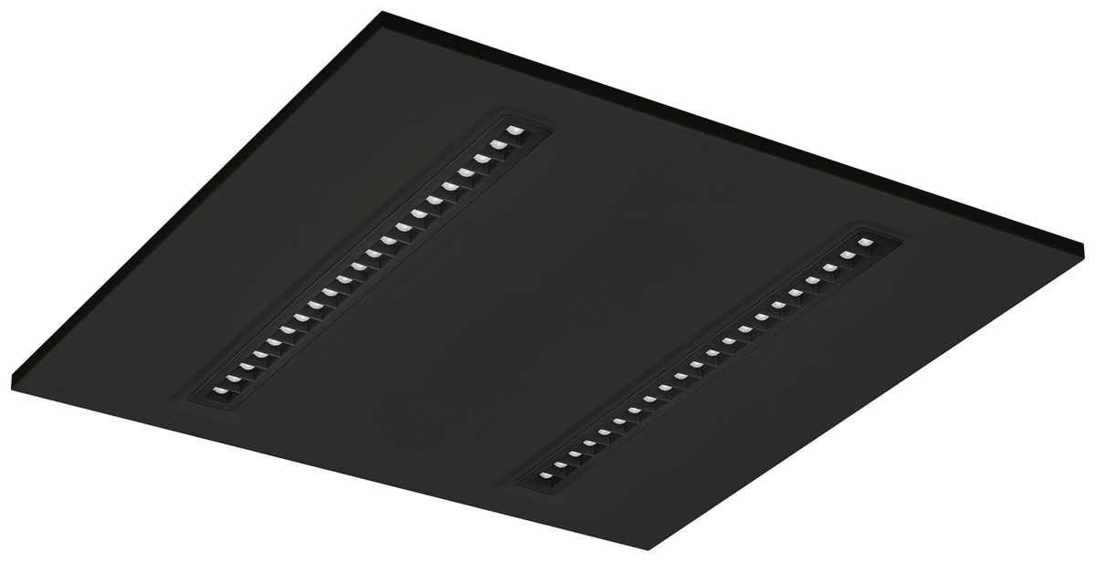 Lampada pannello LED Sylvania OptiClip R 600 33W 4150lm 840 IP20/40 nero