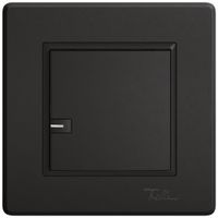 Poussoir KNX RGB ENC EDIZIO.liv SNAPFIX® capteur temp.RGB-LED 1× comm.1T no