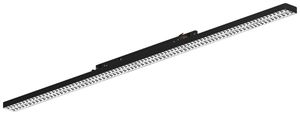 LED-Anbauleuchte DOTLUX LINEAtrack 60W 9550lm 3000K Ad3Ph 1.5m schwarz 80°