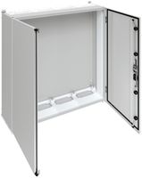 Wandschrank Hager univers mit Volltür SK I IP55 1250×1050×275mm RAL 7035