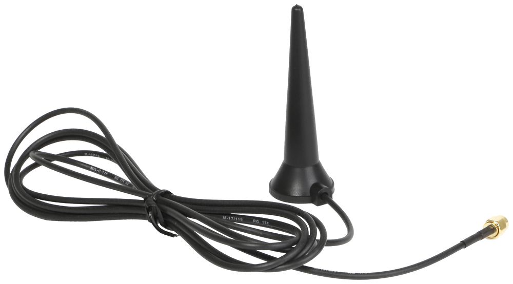 Antenne magnétique ComatReleco pour module commande à dist. CMS-10R, câble 2.5m