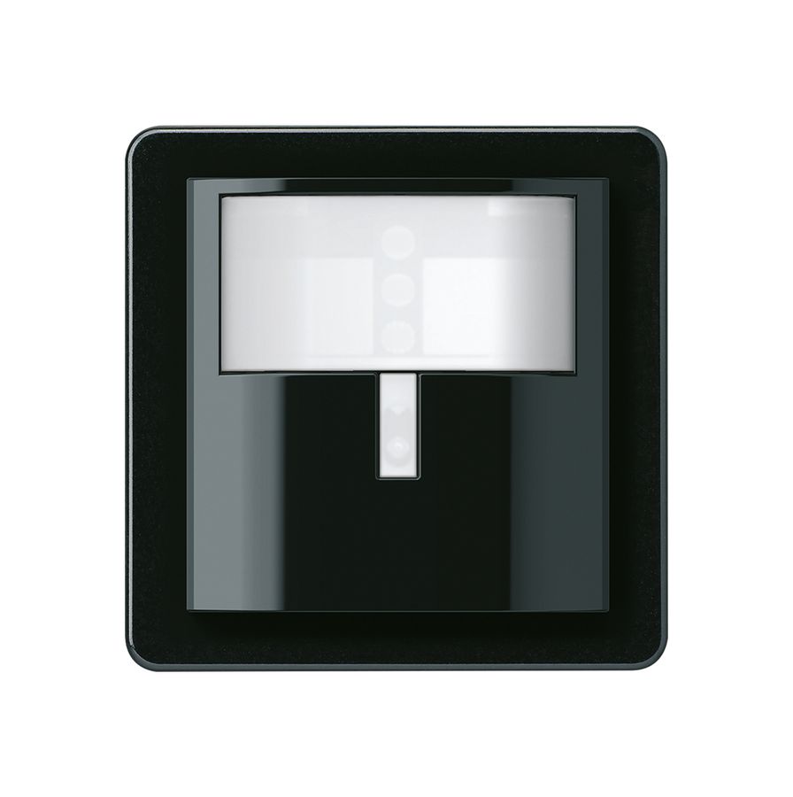 Détecteur de mouvement Hager basico A station secondaire noir