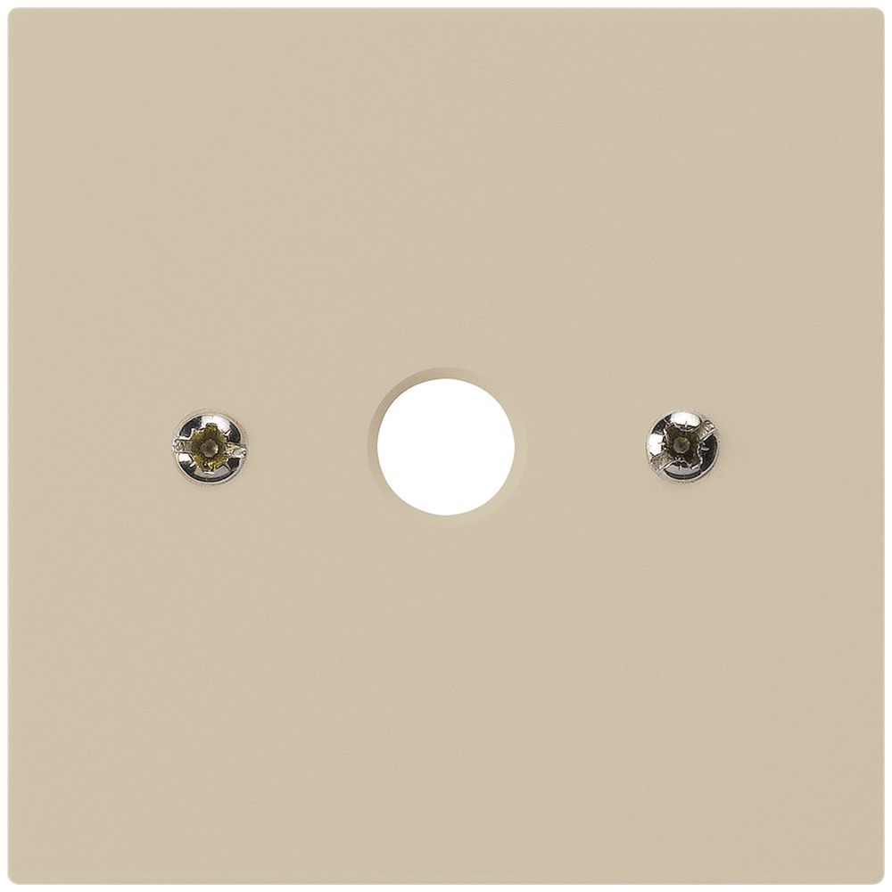 Frontplatte kallysto 60×60mm beige für Durchgangsdose