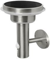 Lanterne LED LDV ENDURA STYLE solair senseur Wall Double Circle, 6W acier