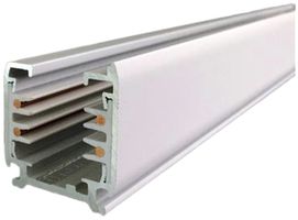 3-Phasen-Stromschiene DOTLUX, 2000mm, weiss matt