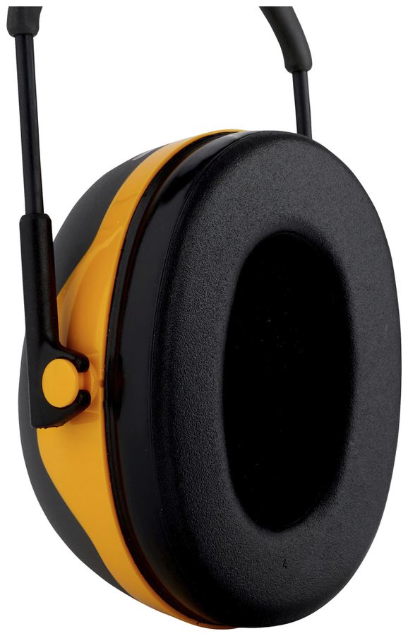 Kapselgehörschutz 3M PELTOR mit Kopfbügel SNR 31dB gelb