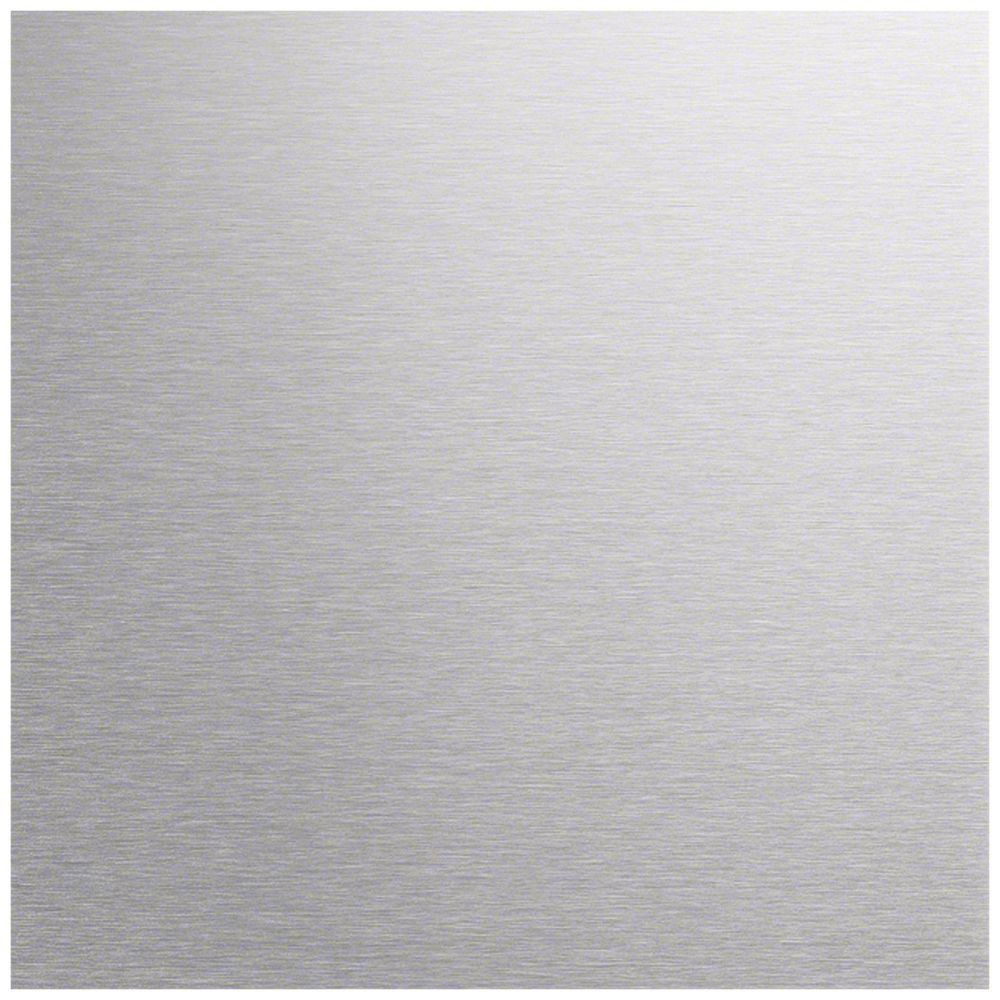 Cache Hager elcom.modesta 2-fils pour interphone, acier fin