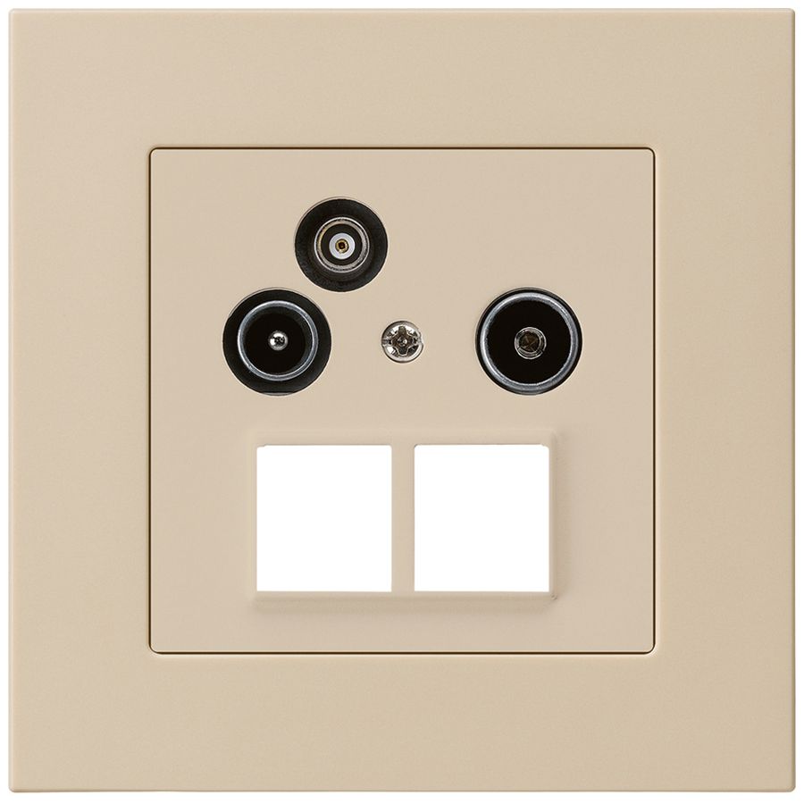 UP-Antennendose R/TV-Daten HMS kallysto.pro 19dB beige