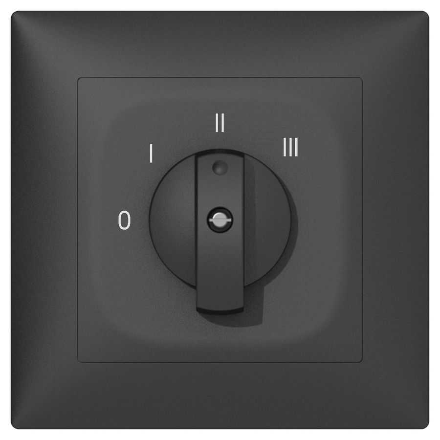 UP-Drehschalter SIDUS B 5/1L anthrazit