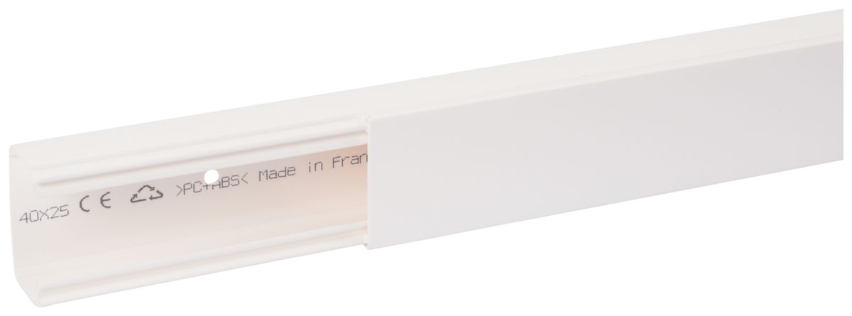 Installationskanal HF 40×25×2000mm Kunststoff weiss IP3X