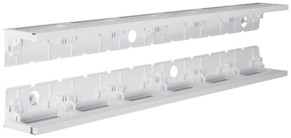 Kit parte superiore/base Hager univers 6 file quadro AP IP30 CP I 1500×160mm 2pz