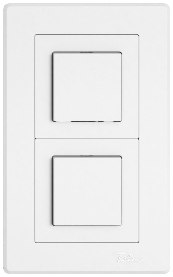 Combinaison ENC EDIZIO.liv SNAPFIX® 2×1 156×96mm schéma 3/1L+schéma 6/1L blanc