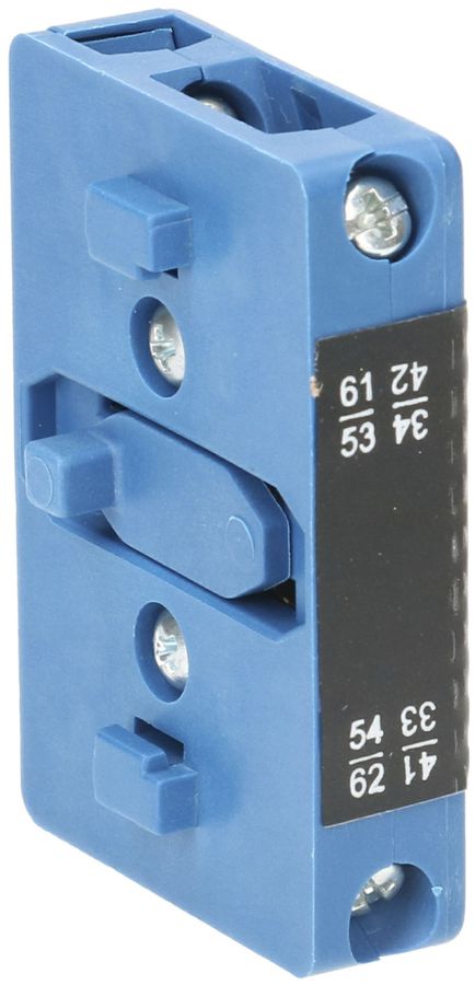 Contatto ausiliare K&N, 1Ch/1R 10A, per forma E e scatola KG41…KG64