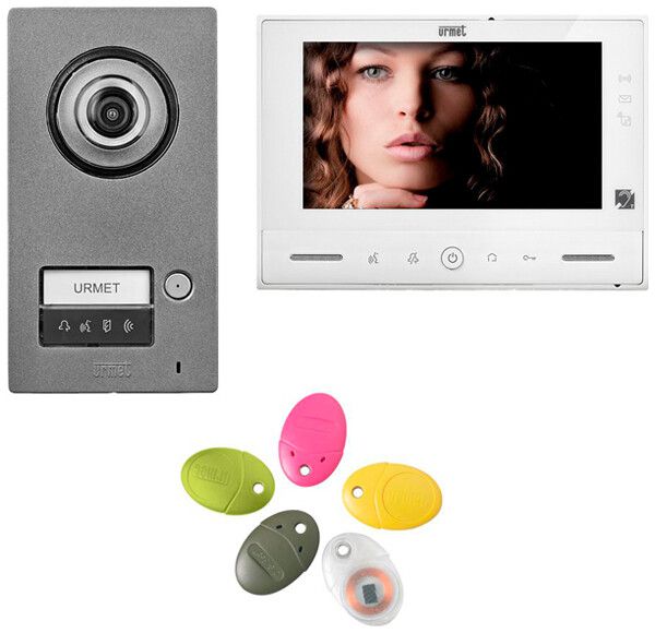 Kit de station de porte vidéo Urmet Note 2 pour maison 1-famille