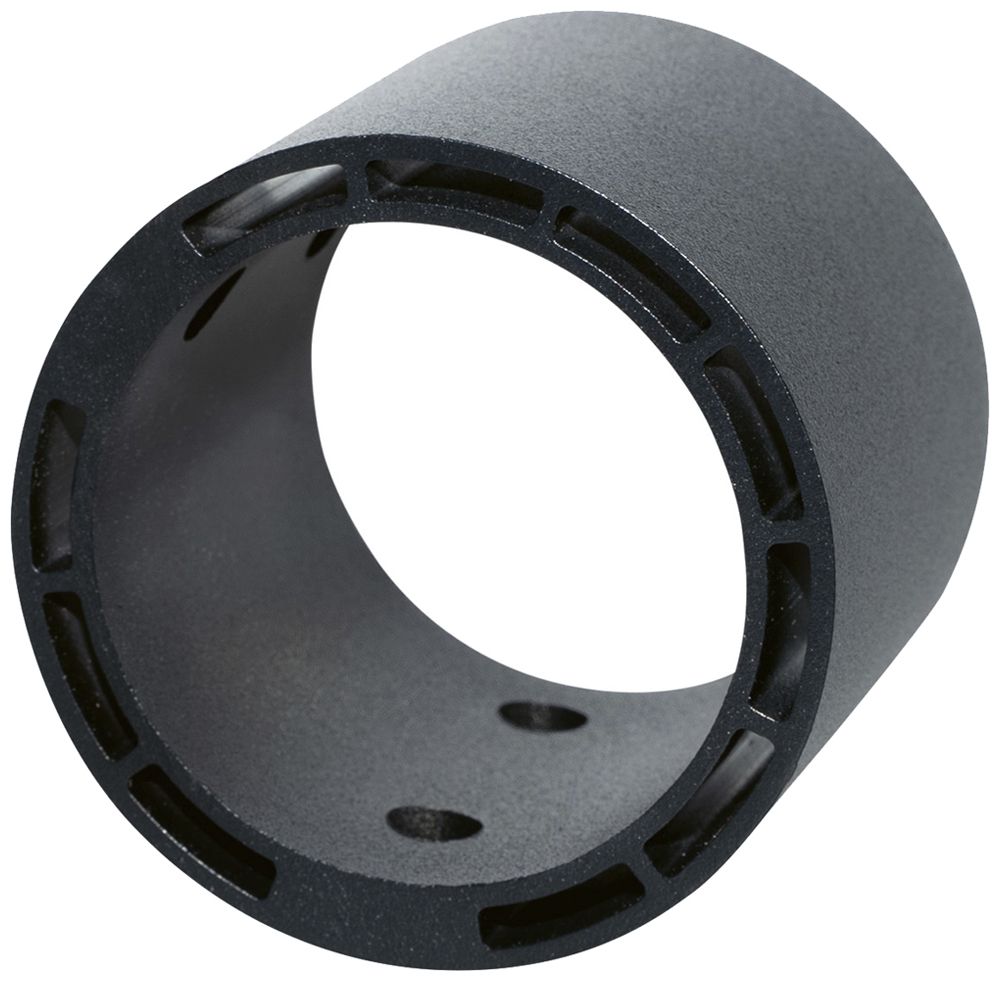 Mastreduzier-Adapter DOTLUX PLAZA Aluminium Ø60mm schwarz