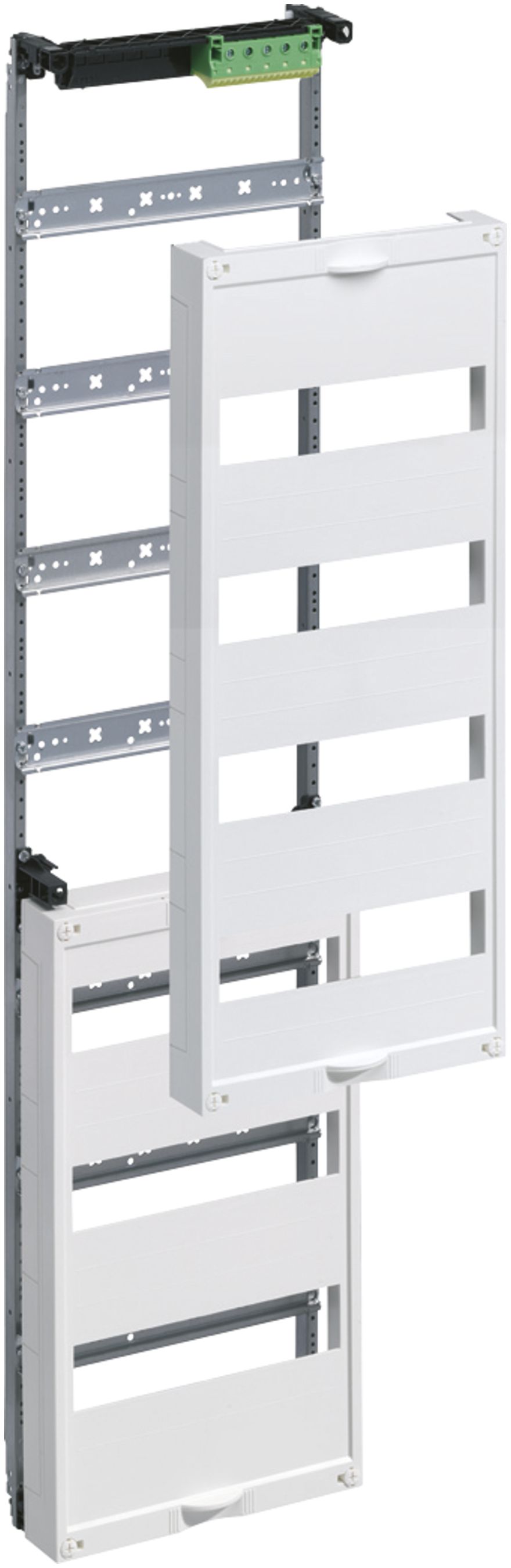 Modularfeld Hager für Verteiler FWU7* mit QC-Erdklemme