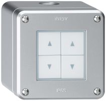 AP-Storenschalter robusto IP55 aluminium mit 4 Funktionstasten